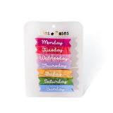 Days Of The Week Pastel Hair Clips -BTS