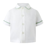 Green Chambray Bubble and Shirt Set