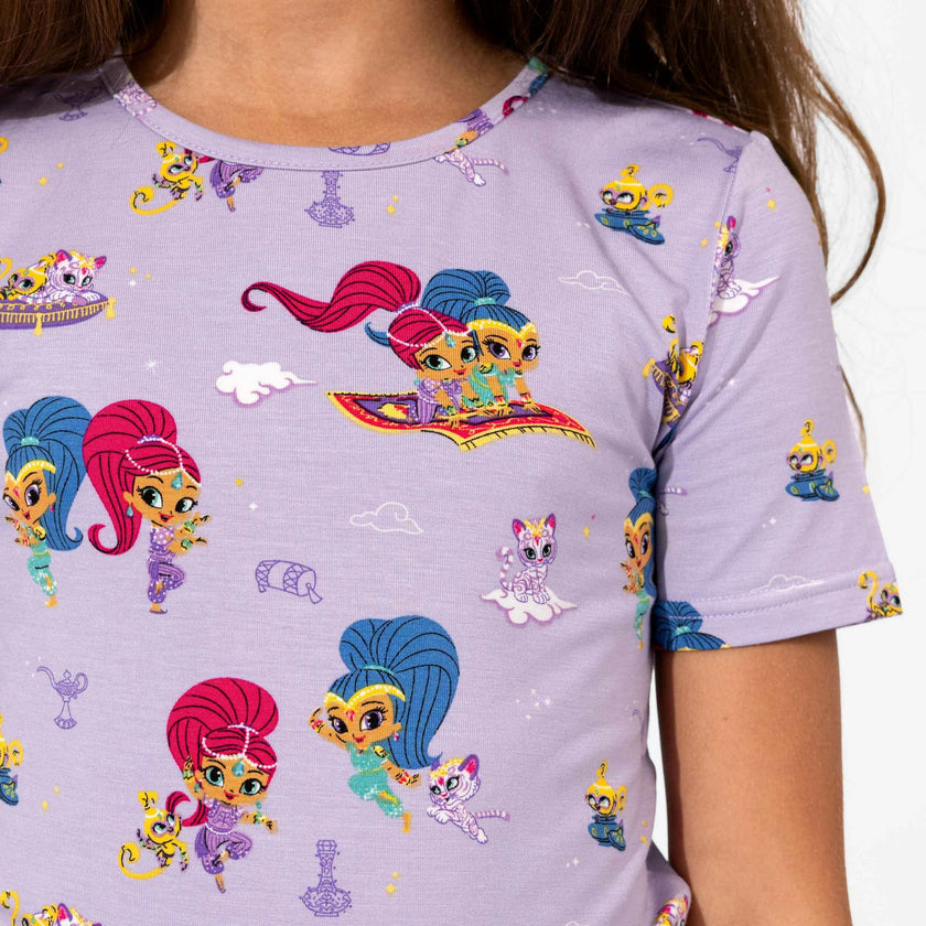 Shimmer and Shine Bamboo Kids Short Set