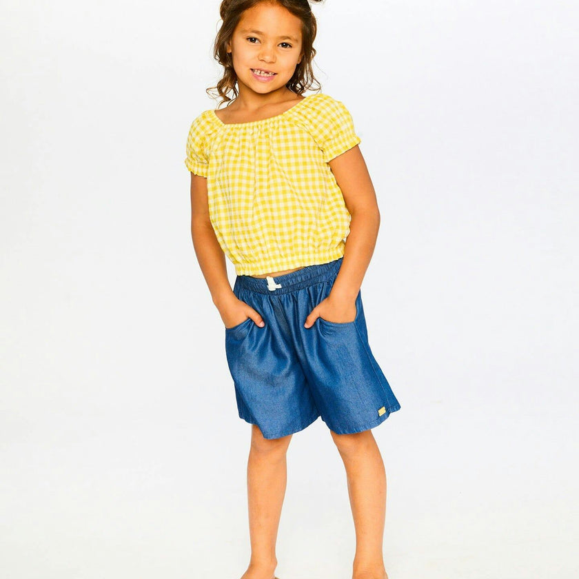 Chambray Bermudas
