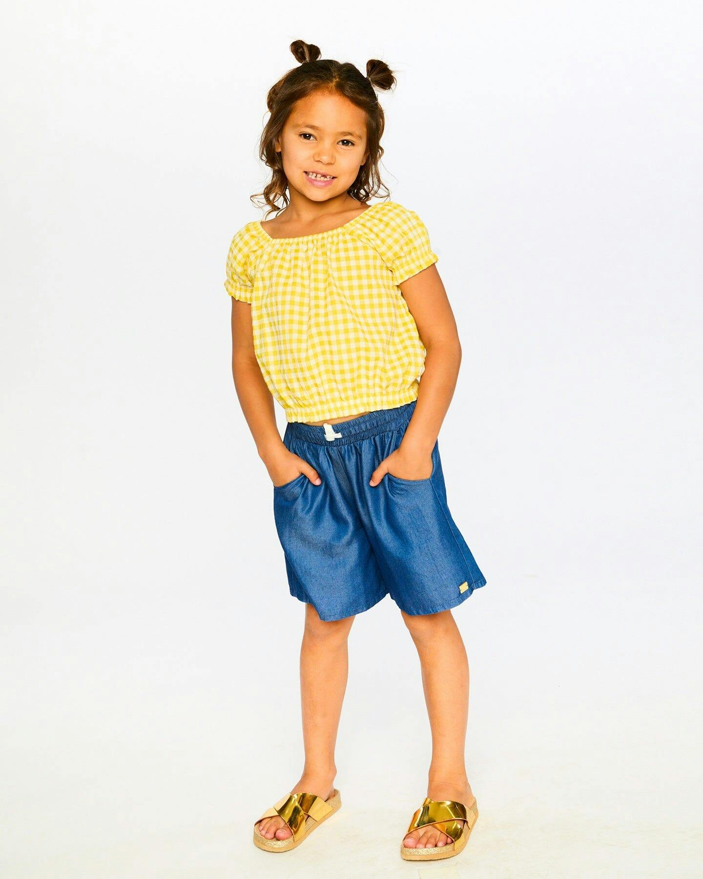 Chambray Bermudas