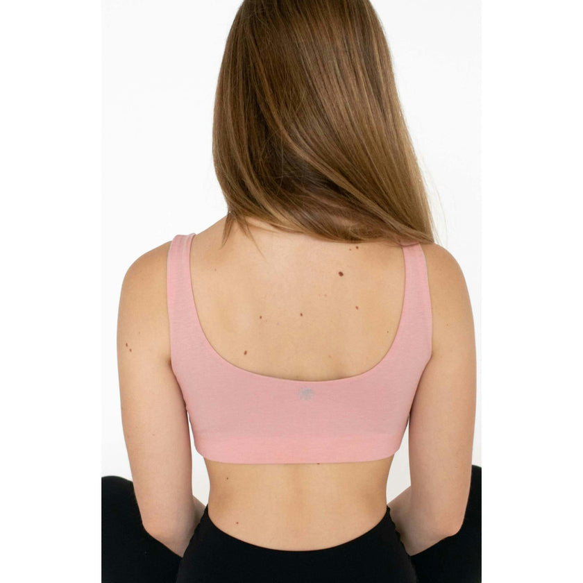Aster Reversible Girls Tank Bra White
