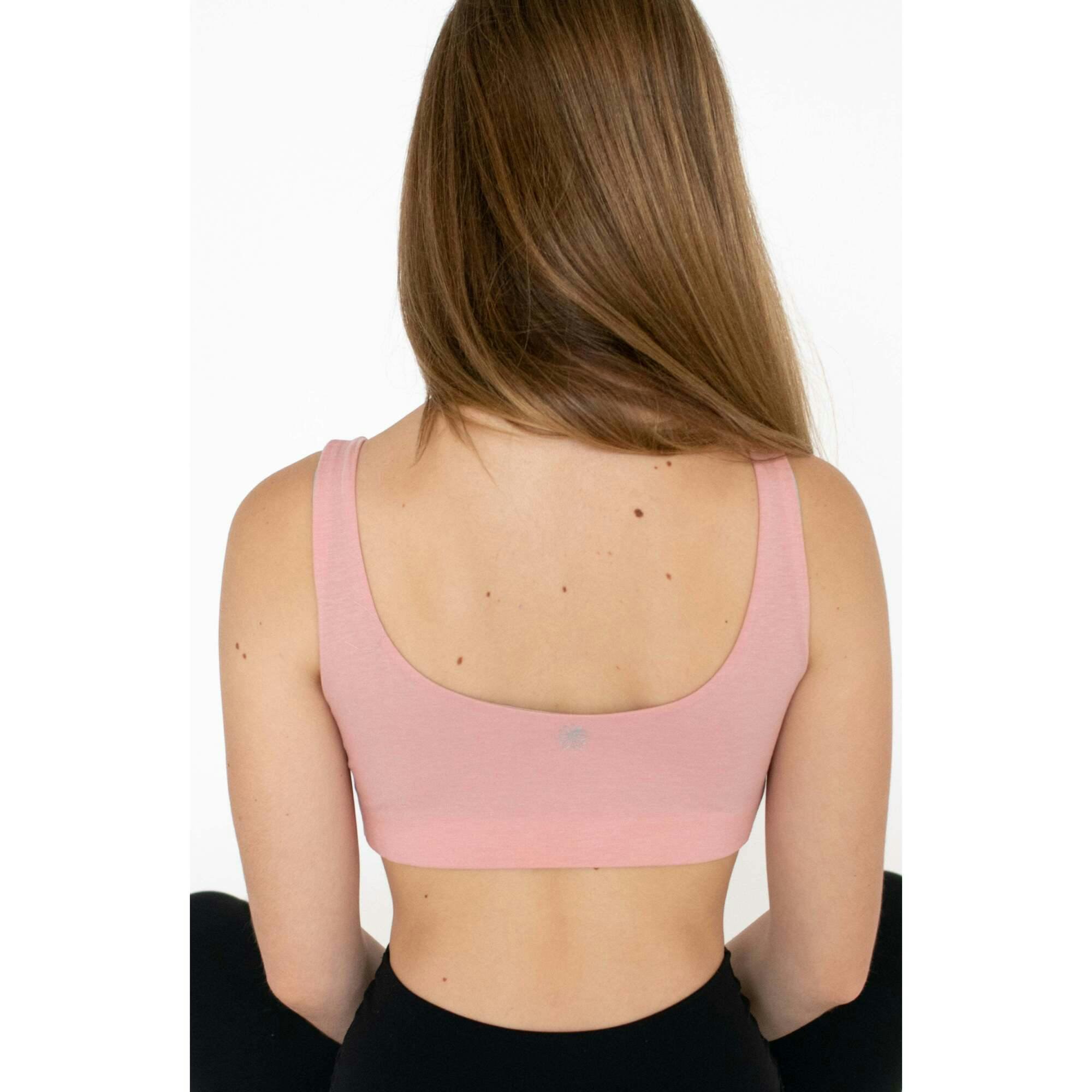 Aster Reversible Girls Tank Bra White