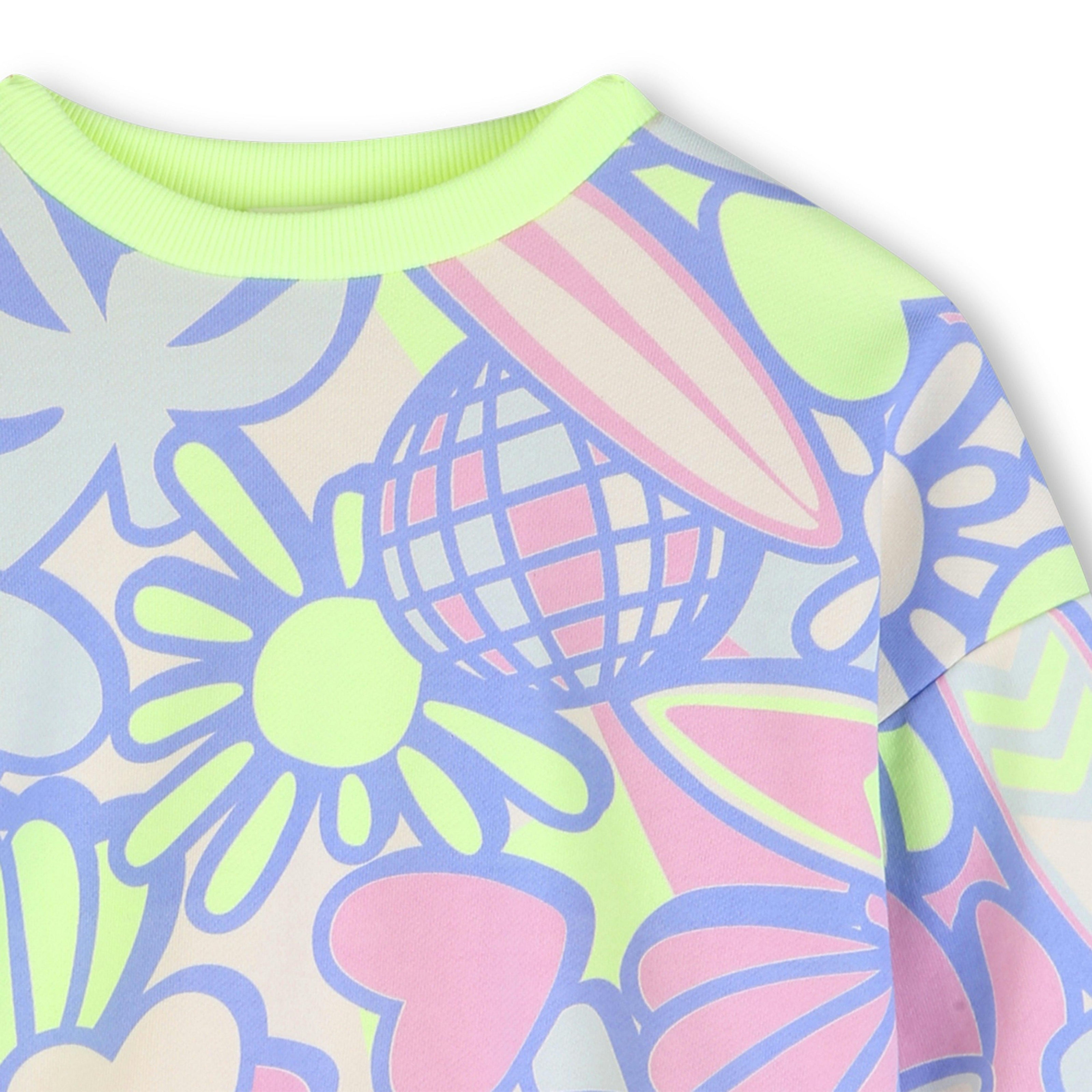 Multicolored Abstract Sweatshirt