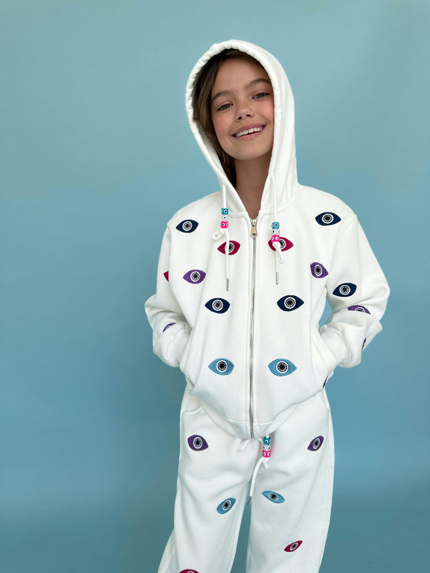Rainbow Evil Eye Jogger Set
