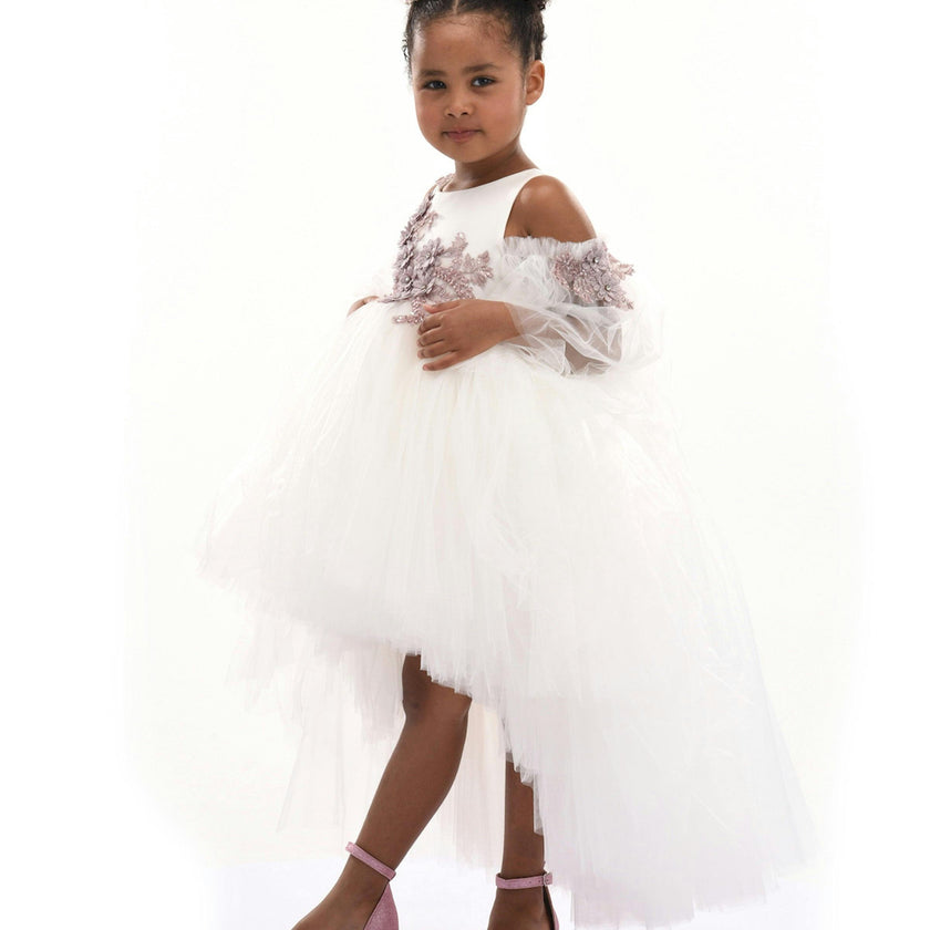 Ivory Cerro Vista Floral Dress
