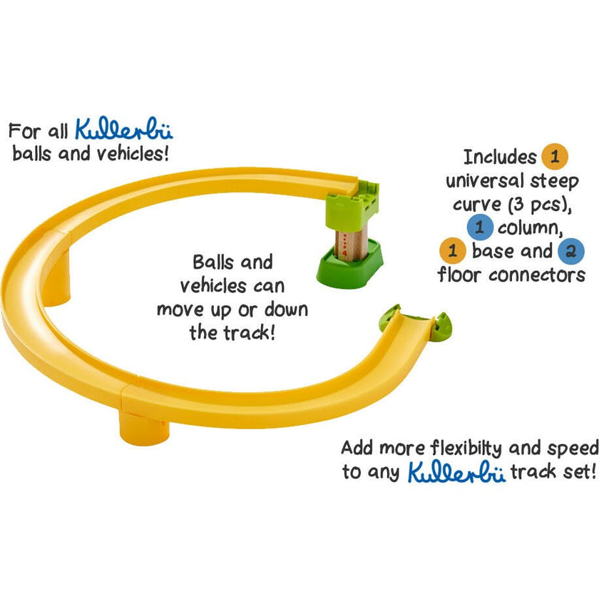 Kullerbu Universal Steep Curve Track Accessory
