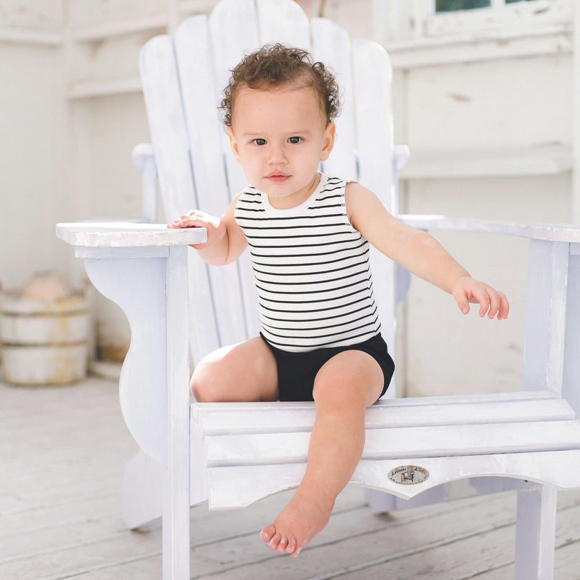 Boys Striped Top With Bloomer