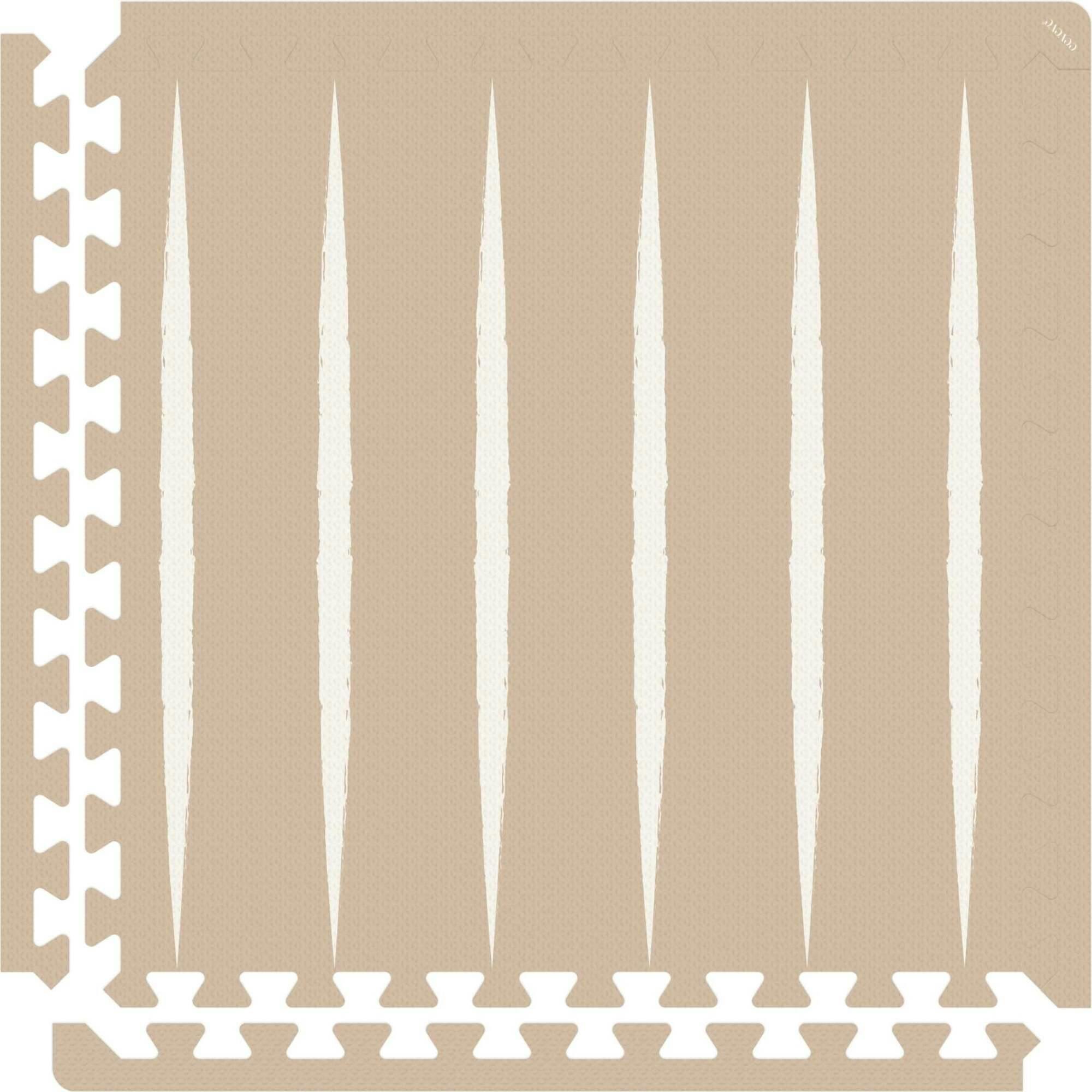 Lucio - Desert Sand - Play Mat, Stripes