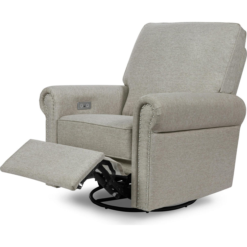 Linden Electronic Recliner And Swivel Glider