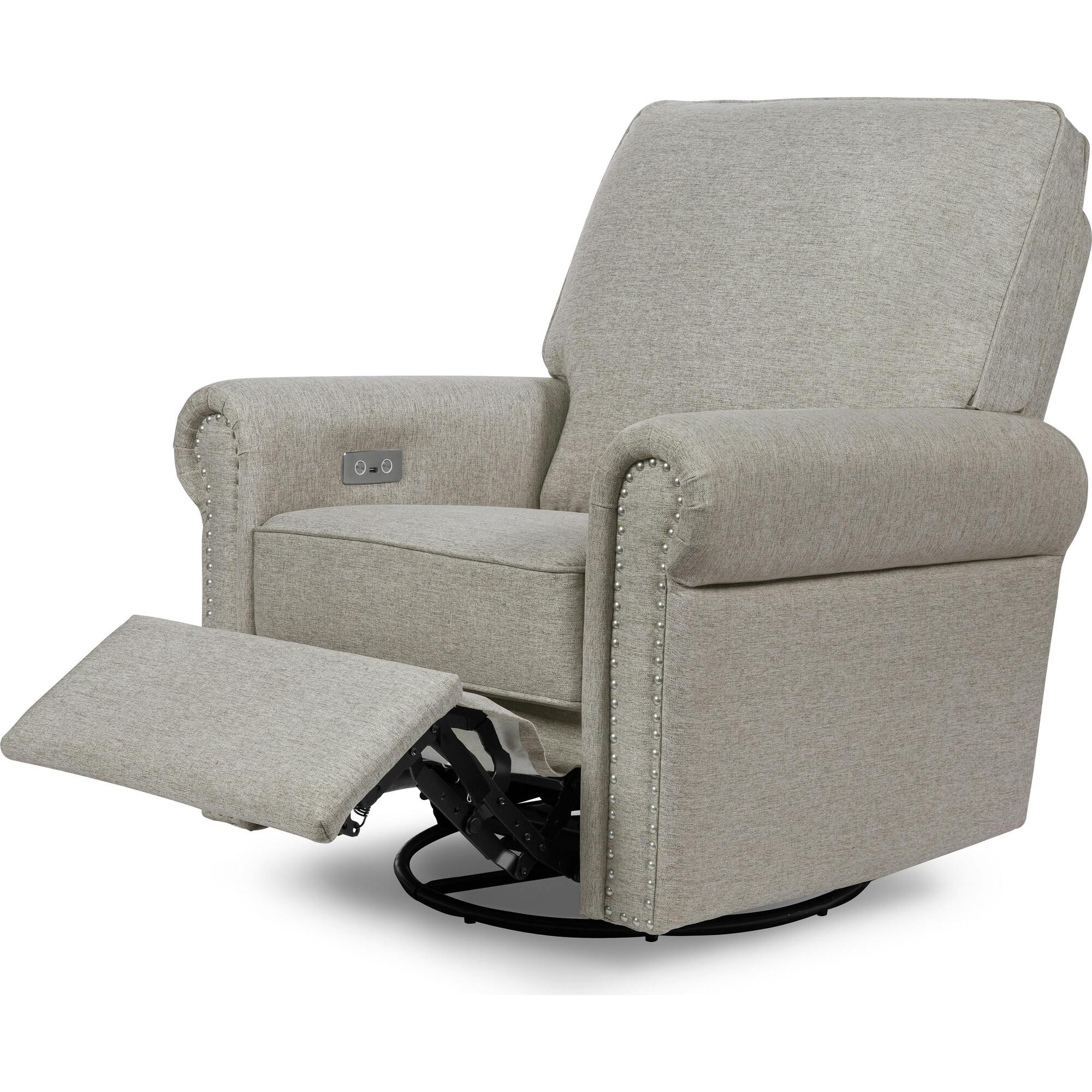 Linden Electronic Recliner And Swivel Glider