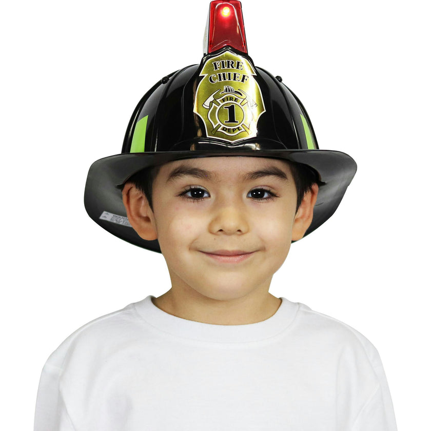 Jr. Fire Chief Helmet with Light & Sound