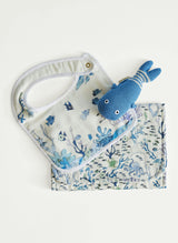Under the Sea Bib, Coral Reef Burp and Soft Rattle