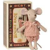 Big sister mouse in matchbox