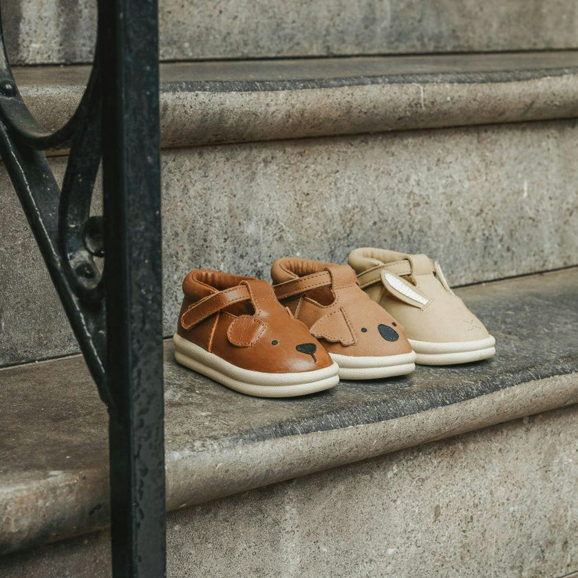 Zazo Classic Shoes | Bunny | Taupe Nubuck