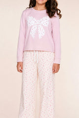 Washed Cotton Long Sleeve Easy Tee