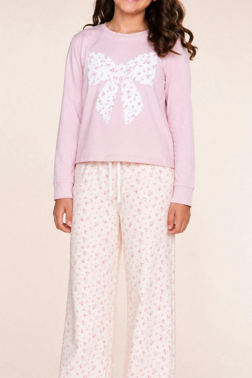 Washed Cotton Long Sleeve Easy Tee