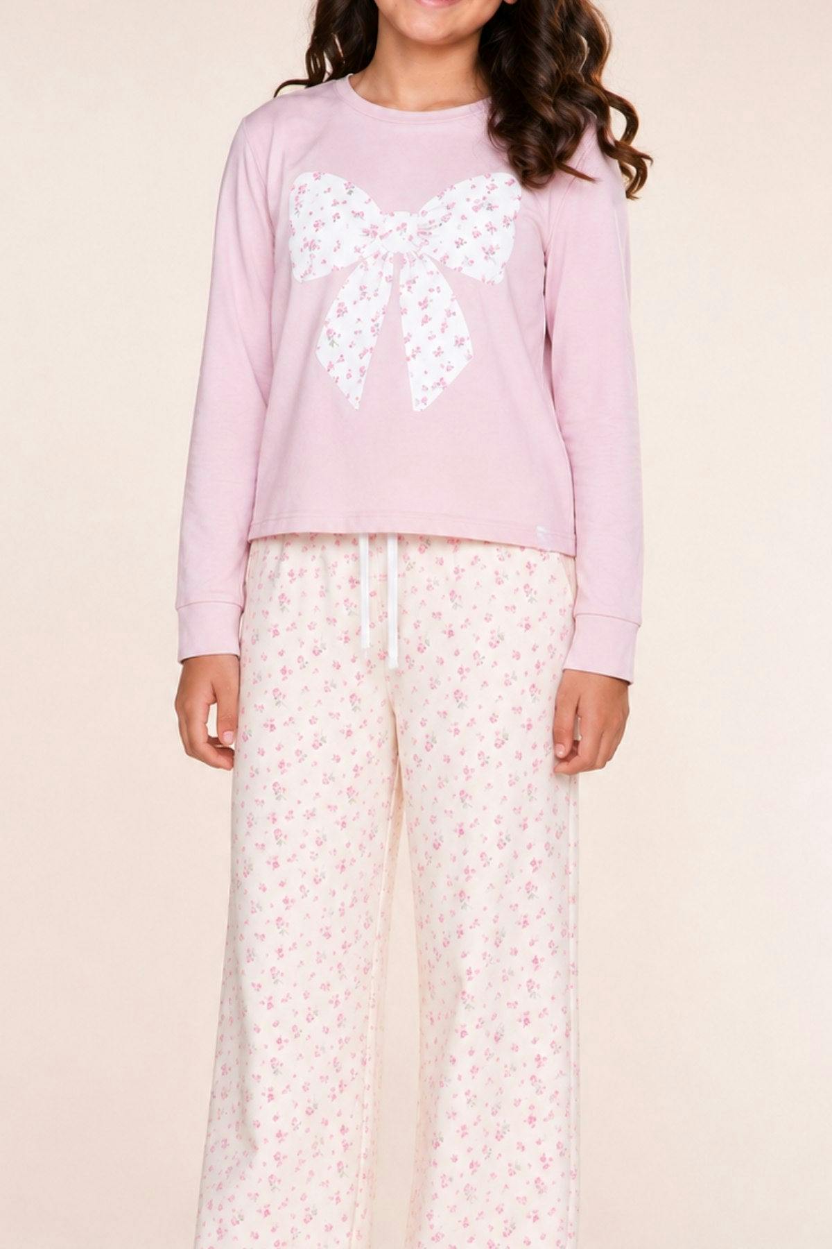 Washed Cotton Long Sleeve Easy Tee