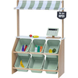 Bundle Little Helper Play Farmer's Market Stand & 21-pcs Produce with Bag