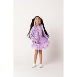 Max Reversible Rain Jacket Windbreaker, Purple Rainbow