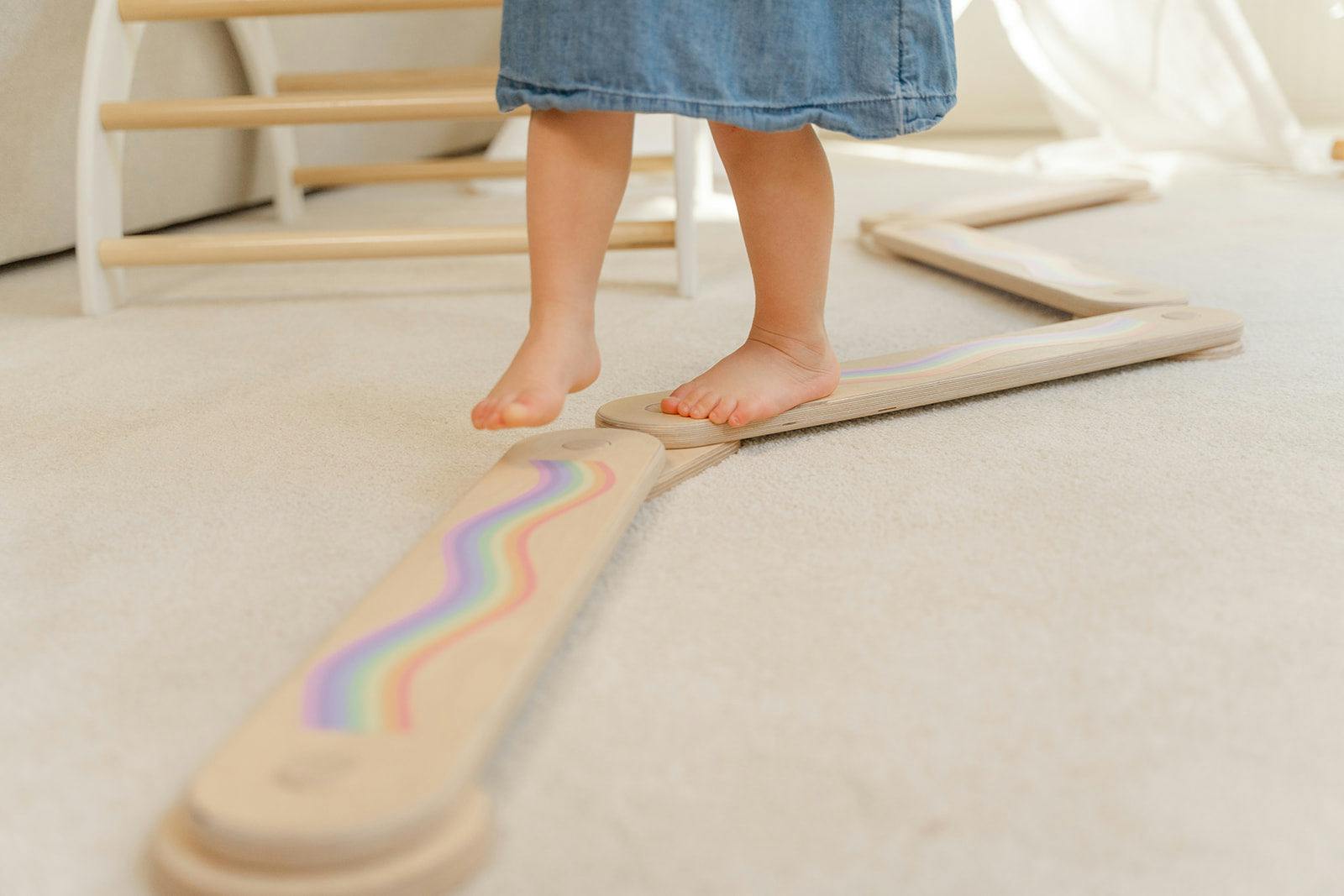 Rainbow Stickers (for Balance Board/Wobble Beam/Beams)