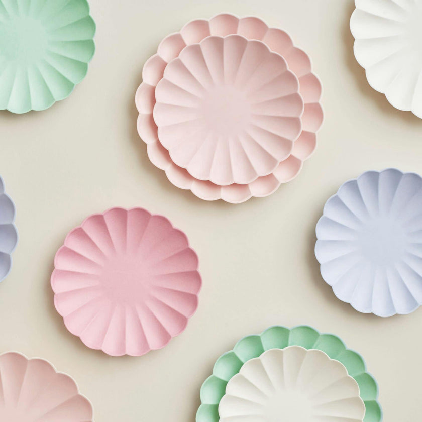 Pale Blue Simply Eco Small Plates