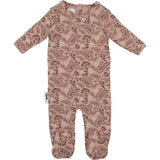 Pretty Paisley Long Sleeve Footie