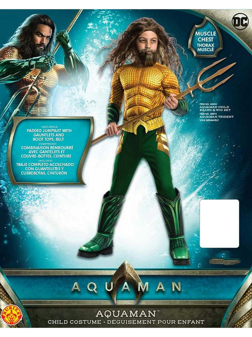 Aquaman Movie Deluxe Child Aquaman Costume