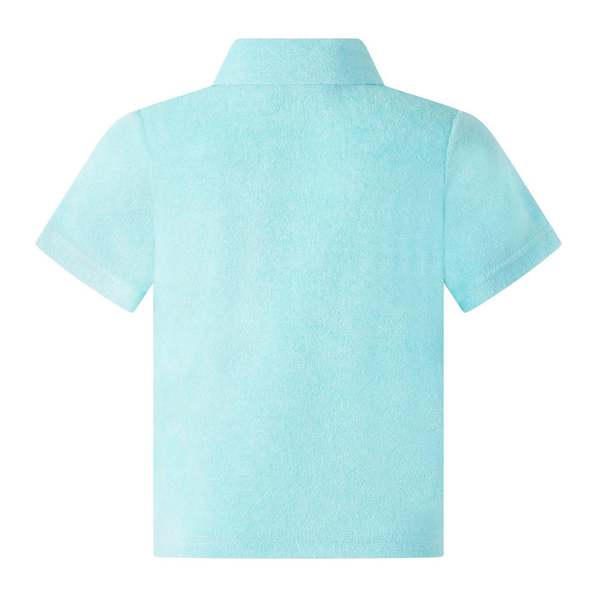 Aqua Terry Polo