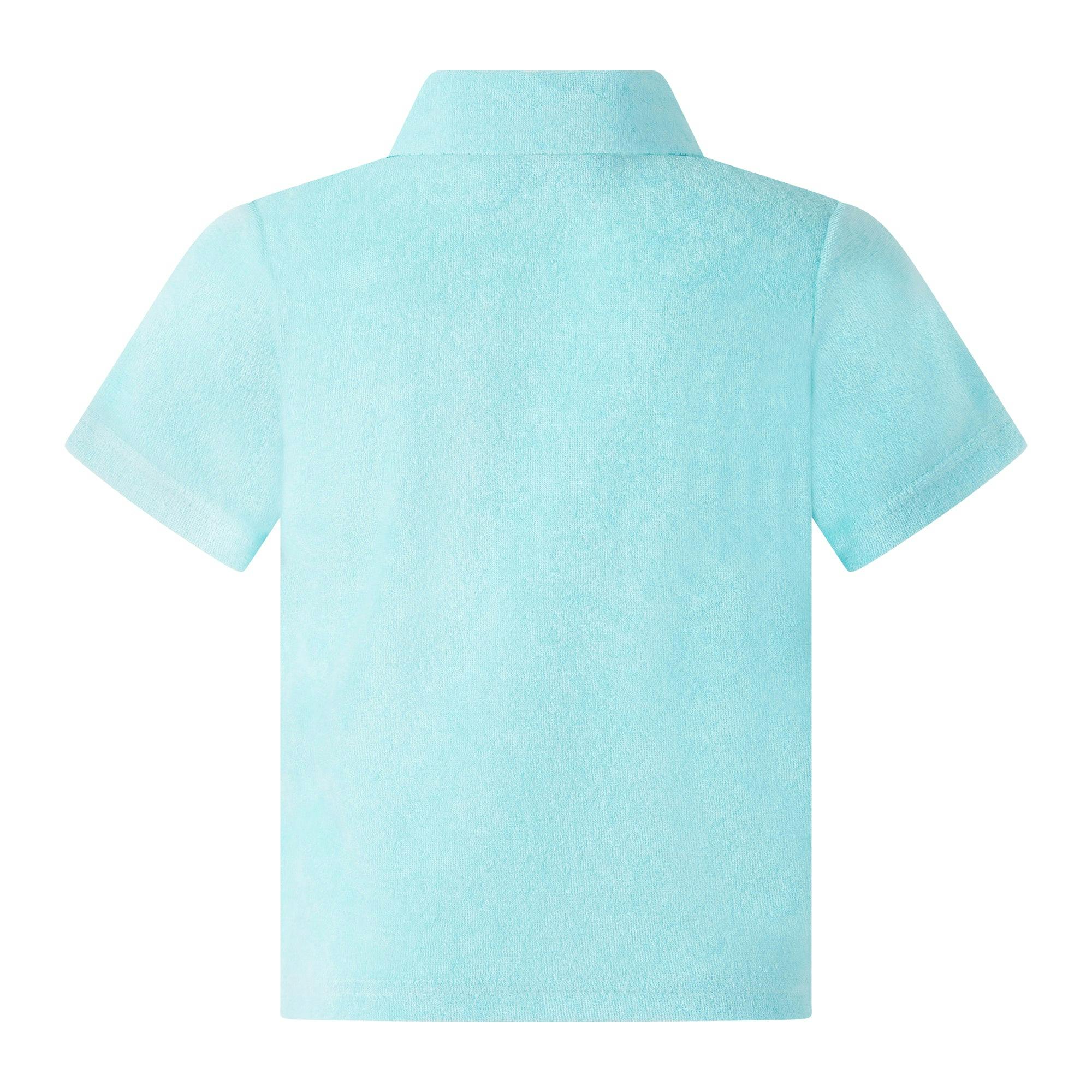 Aqua Terry Polo