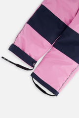Light Weight Two Piece Chill Snowsuit Pink Blue and Mauve