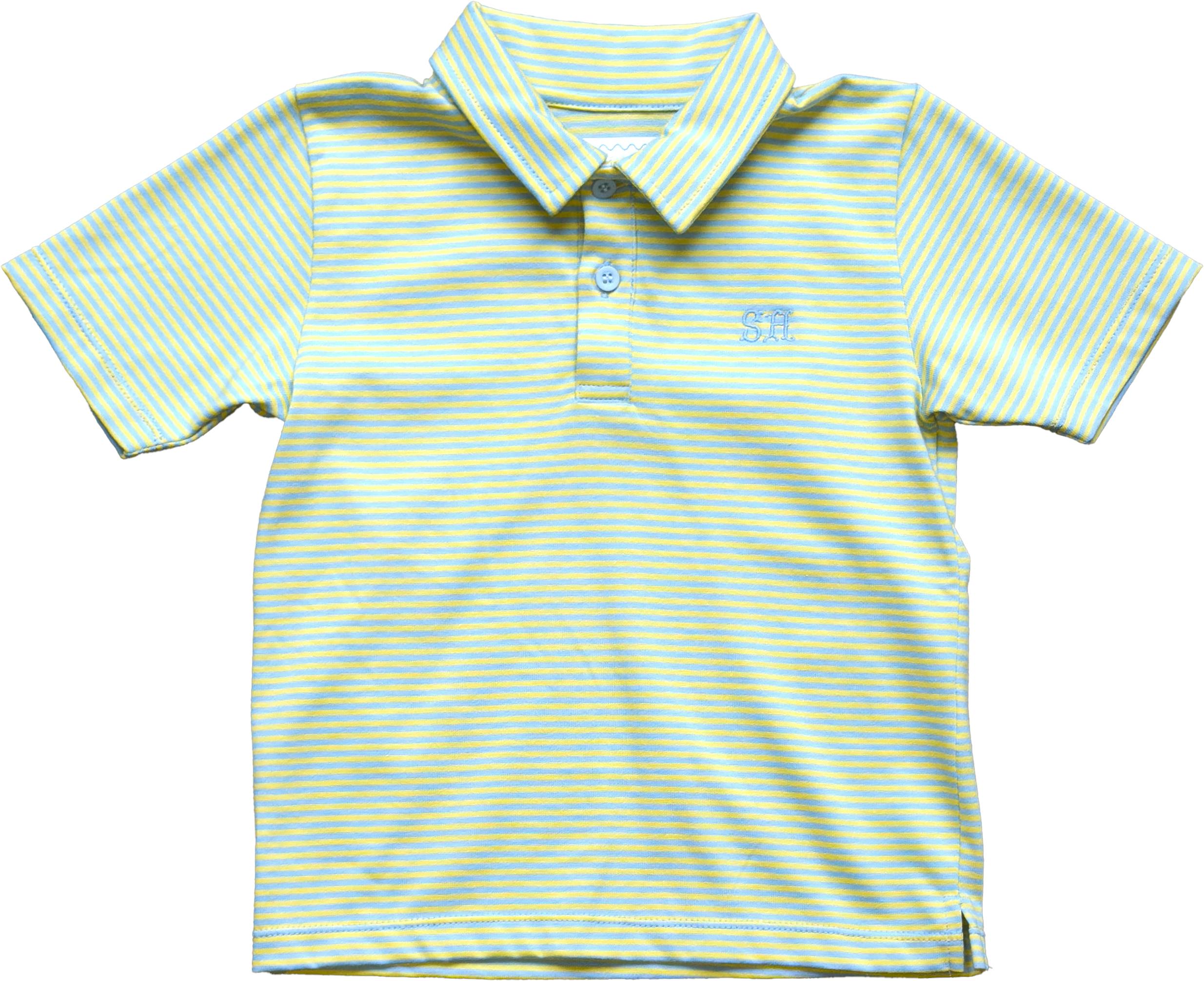 Banks Polo in Dockside Stripe