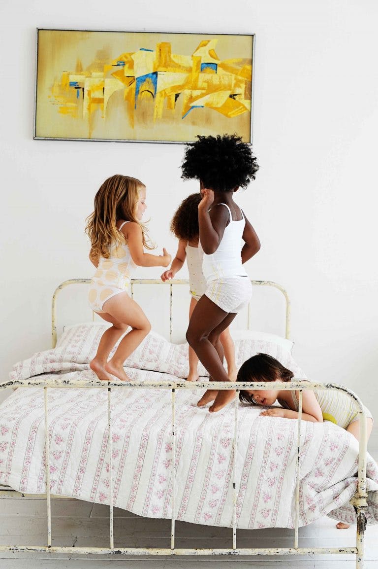 Girl’s 2pc White Tank Set