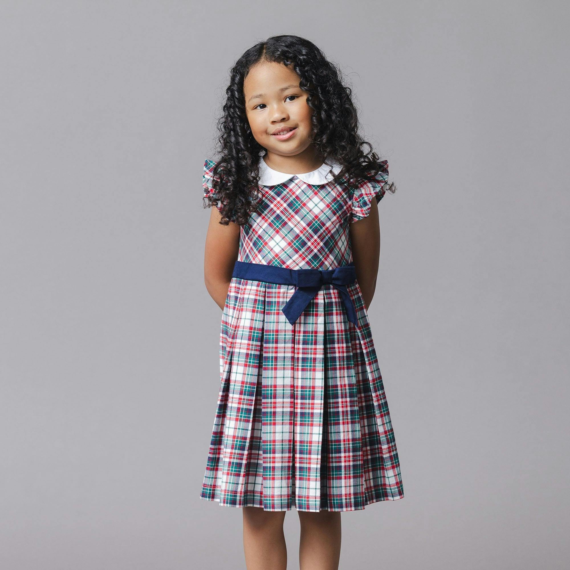 Organic Peter Pan Collar Party Dress