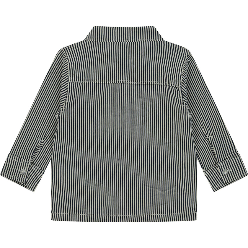Pinstripe Button Up