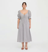 The Ophelia Dress - Chocolate Gingham