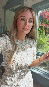 Jennifer Dress in Autumn Bouquet