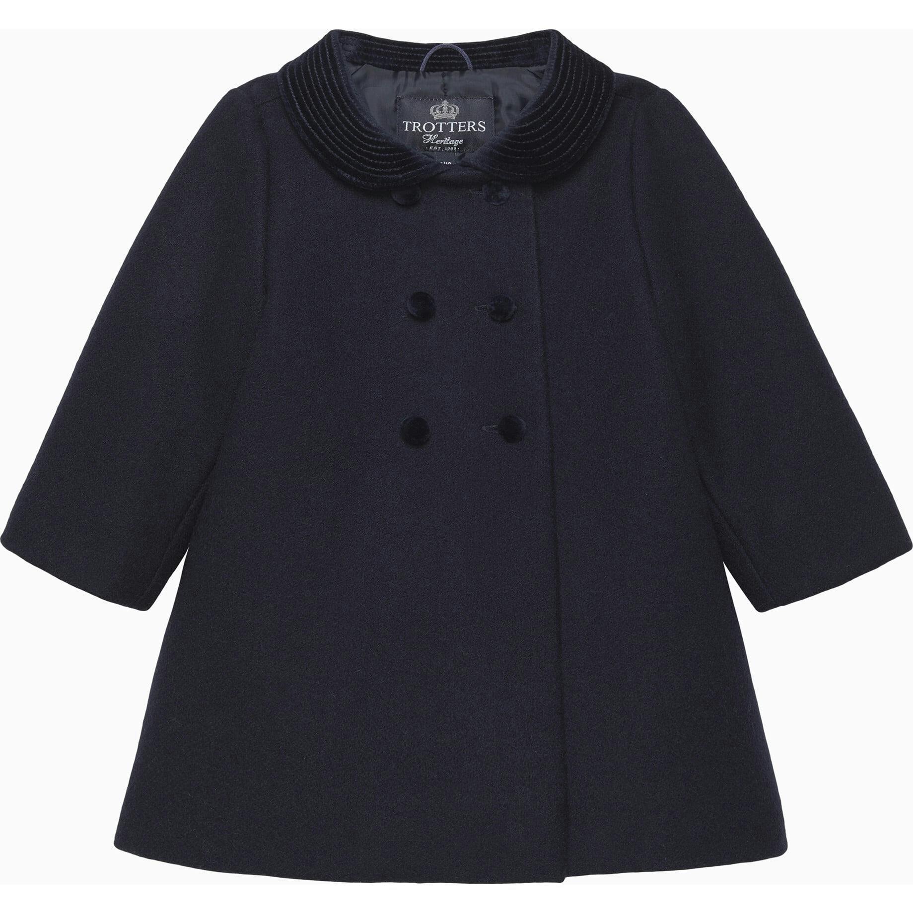Baby Classic Coat in Navy
