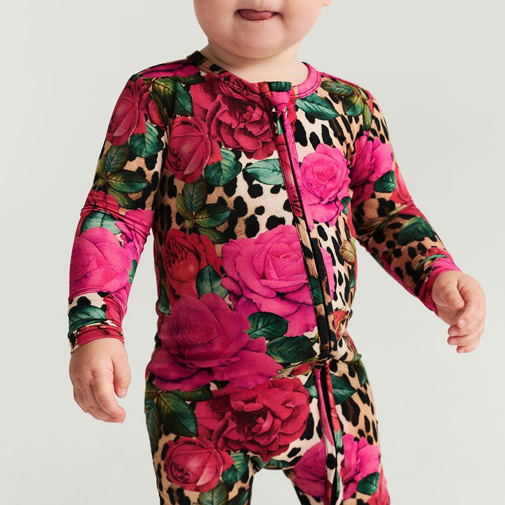 Wild Roses Convertible One Piece