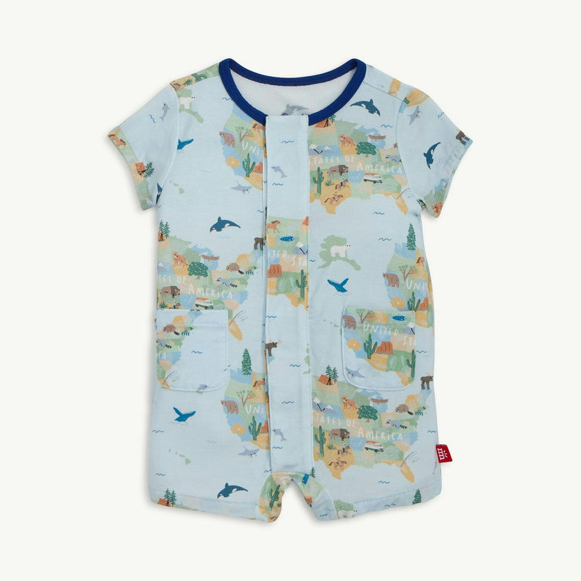 Magnetic Polo Romper