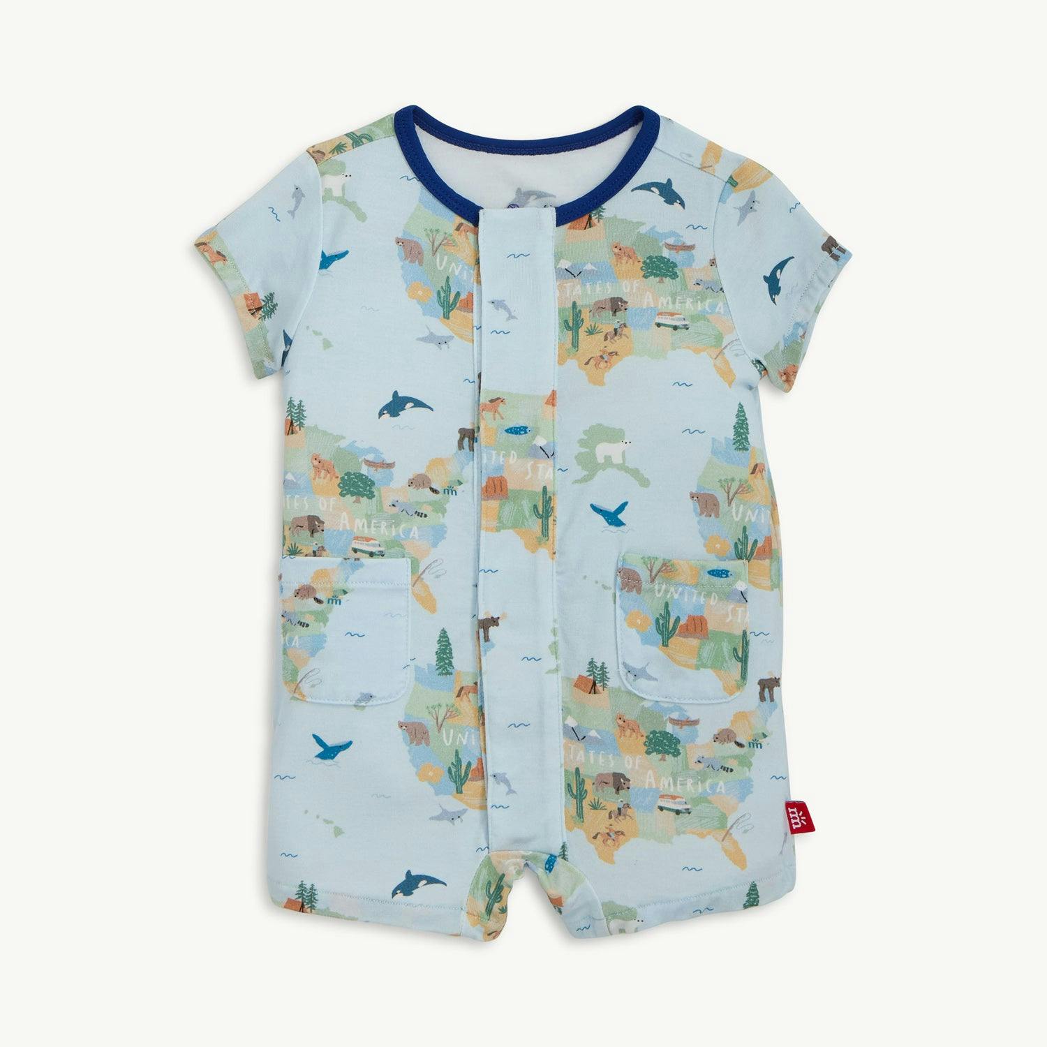 Magnetic Polo Romper