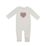Sherpa Heart Footie