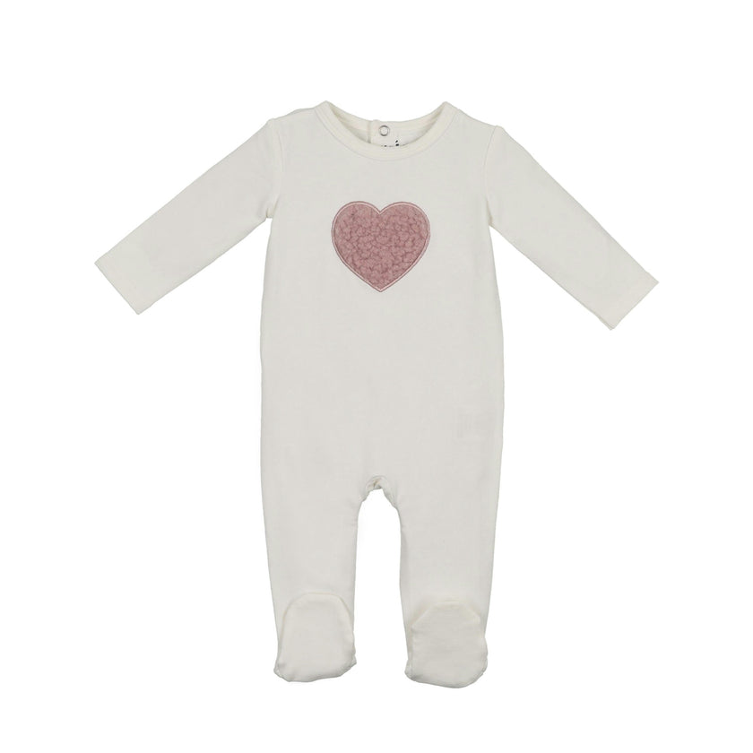 Sherpa Heart Footie