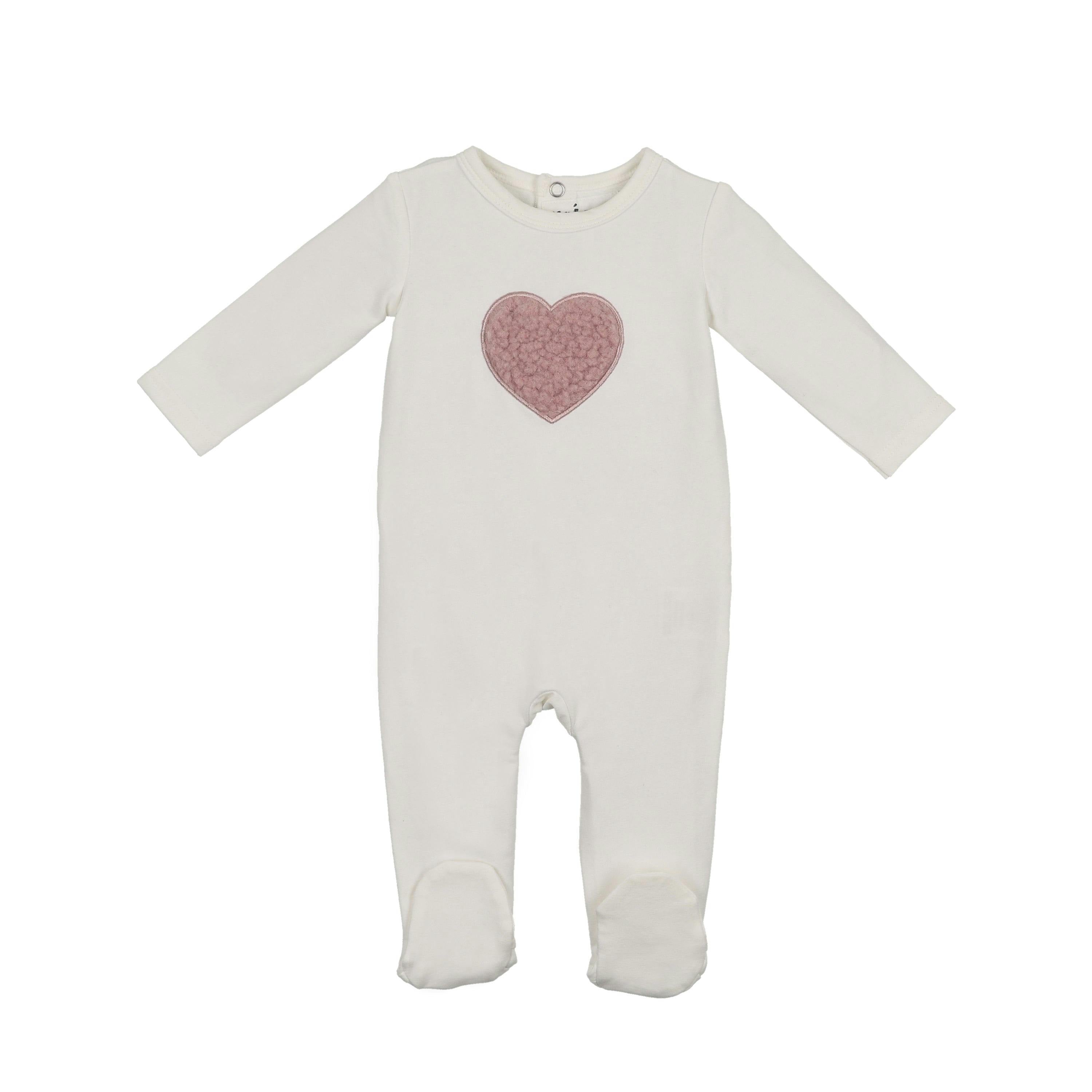 Sherpa Heart Footie