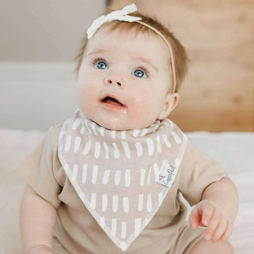 4 Pack Baby Bandana Bibs - Bliss
