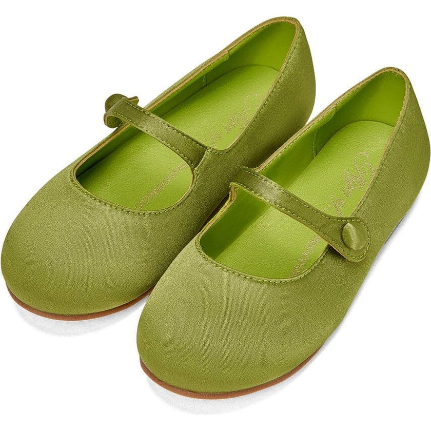 Elin Satin Green
