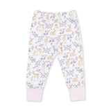 Floral Deer - Long Sleeve Loungewear Set
