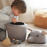 Kids Handcrafted Braided Cord Basket