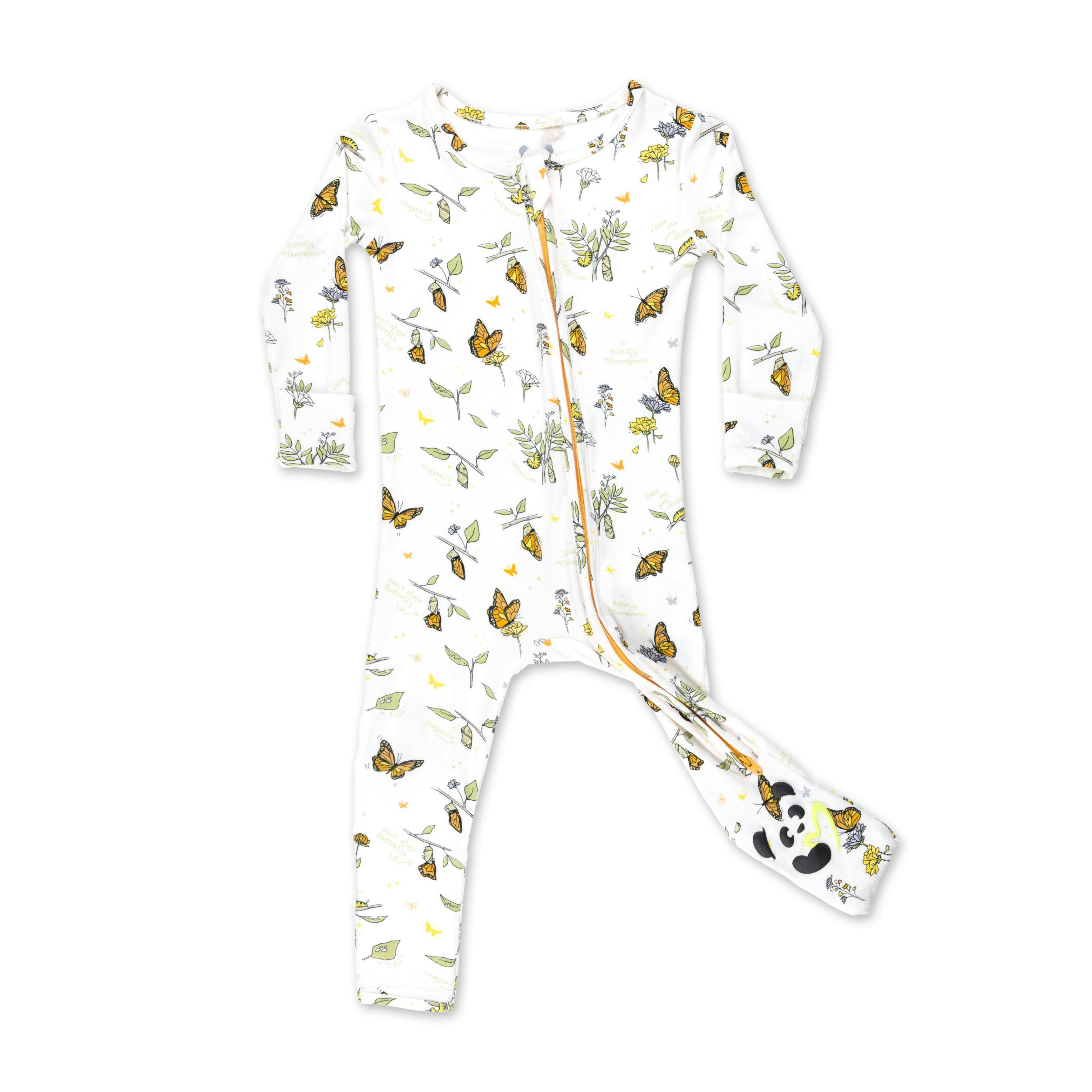 Monarch Bamboo Convertible Footie