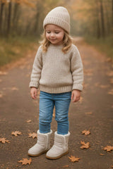 Cozy Cuff Taupe Soft Sole Boot